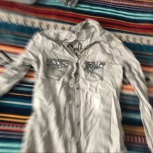 Bling long sleeve top